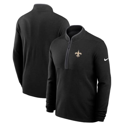 New Orleans Saints Nike Primetime Victory Dri-FIT Half-Zip Pullover - Black